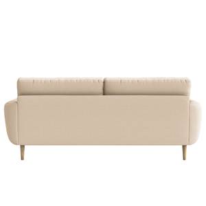 3-Sitzer Sofa Foronda Webstoff Deran: Creme