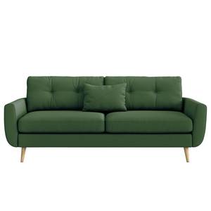 3-Sitzer Sofa Foronda Webstoff Deran: Antikgrün