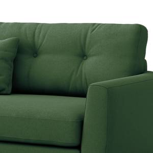 3-Sitzer Sofa Foronda Webstoff Deran: Antikgrün