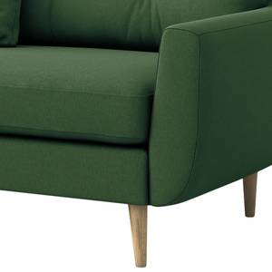 3-Sitzer Sofa Foronda Webstoff Deran: Antikgrün