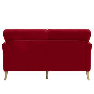 2-Sitzer Sofa Estallo Samt Ravi: Rot