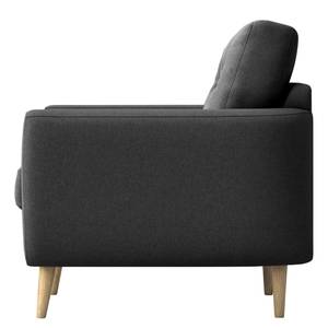 Fauteuil Foronda Tissu Deran: Anthracite