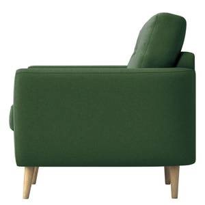 Fauteuil Foronda Geweven stof Deran: Antiek groen