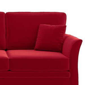 3-Sitzer Sofa Estallo Samt Ravi: Rot