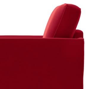 Fauteuil Estallo Velours Ravi: Rood