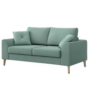 2-Sitzer Sofa Esturu Webstoff Meara: Mintgrau