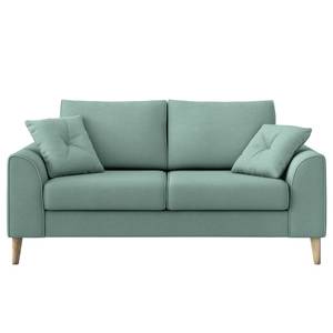 2-Sitzer Sofa Esturu Webstoff Meara: Mintgrau