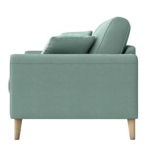 2-Sitzer Sofa Esturu Webstoff Meara: Mintgrau