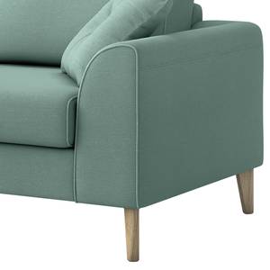 2-Sitzer Sofa Esturu Webstoff Meara: Mintgrau