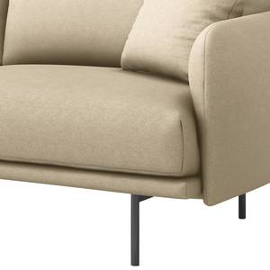 2-Sitzer Sofa Billela Microfaser Sole: Beige