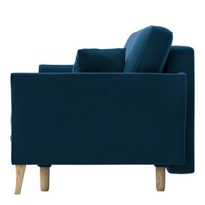 Schlafsofa Estallo Samt Ravi: Marineblau