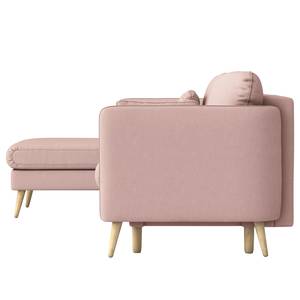 Ecksofa Belmil Microfaser Sole: Mauve