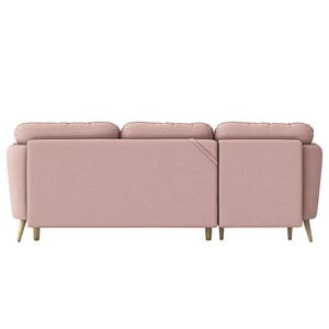 Ecksofa Belmil Microfaser Sole: Mauve