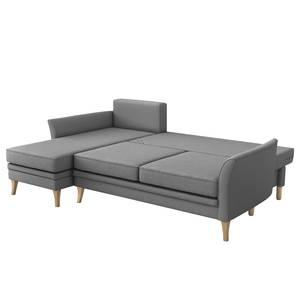 Ecksofa Estallo Microfaser Sole: Antikgrau