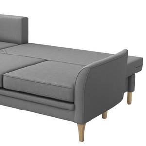 Ecksofa Estallo Microfaser Sole: Antikgrau