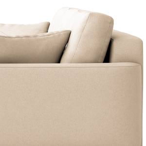 Ecksofa Foronda Webstoff Deran: Creme