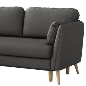 Ecksofa Belmil Microfaser Sole: Graphit