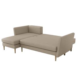 Ecksofa Paleras Microfaser Sole: Taupe