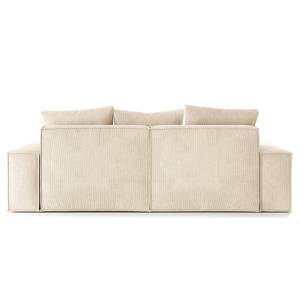 Ecksofa Caborno Cordstoff Scota: Creme