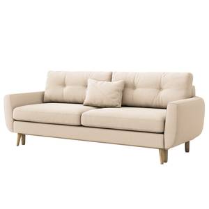 Schlafsofa Foronda Webstoff Deran: Creme