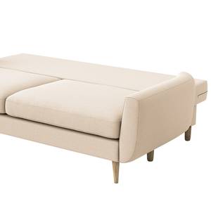 Schlafsofa Foronda Webstoff Deran: Creme