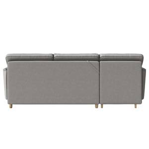 Ecksofa Estallo Microfaser Sole: Hellgrau