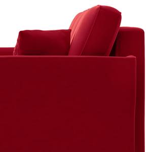 Canapé d’angle Estallo Velours Ravi: Rouge