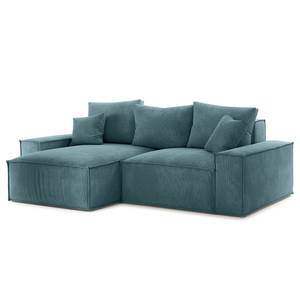 Ecksofa Caborno Cordstoff Scota: Ozean