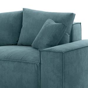 Ecksofa Caborno Cordstoff Scota: Ozean