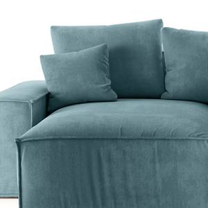 Ecksofa Caborno Cordstoff Scota: Ozean