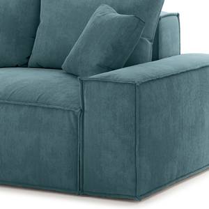 Ecksofa Caborno Cordstoff Scota: Ozean