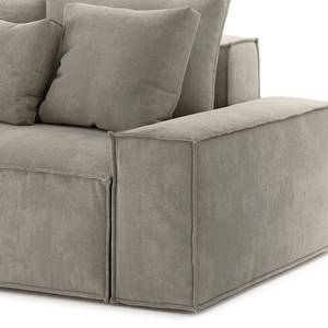 3-Sitzer Sofa Caborno Cordstoff Scota: Aschgrau