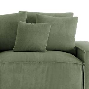 3-Sitzer Sofa Caborno Cordstoff Scota: Antikgrün