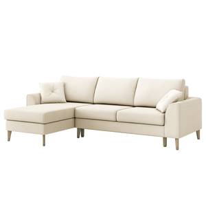 Ecksofa Esturu Webstoff Meara: Platin