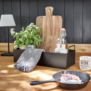 Houder keukenaccessoires SIDELINE metaal - Zwart