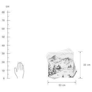 Set di 20 tovaglioli di carta APRÈS Alpi Carta - Bianco