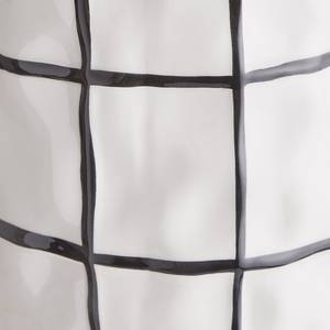 Vase TILES Steingut - Creme