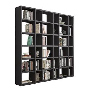 Libreria Emporior IX Grigio opaco - Larghezza: 216 cm