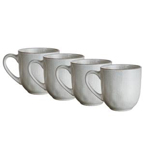 Tasses HENLEY - Lot de 4 Grès - Gris