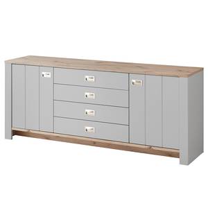 Sideboard Haglund Lichtgrau - Breite: 194 cm