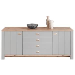 Sideboard Haglund Lichtgrau - Breite: 194 cm