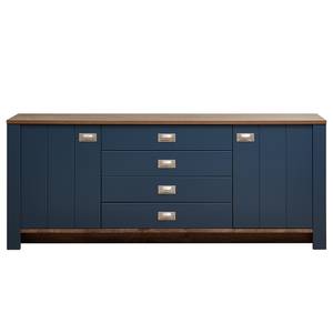 Sideboard Haglund Brilliantblau - Breite: 194 cm