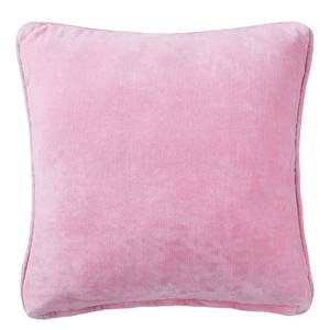 Kissen VACANZA Streifen Baumwolle / Polyester - 45 x 45 cm - Rosa - 47 x 47 cm