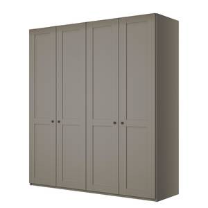 Drehtürenschrank Marlow Taupe - Breite: 200 cm - Ohne Spiegeltür/-en