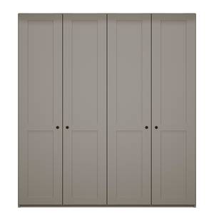 Drehtürenschrank Marlow Taupe - Breite: 200 cm - Ohne Spiegeltür/-en