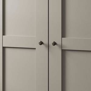 Drehtürenschrank Marlow Taupe - Breite: 200 cm - Ohne Spiegeltür/-en