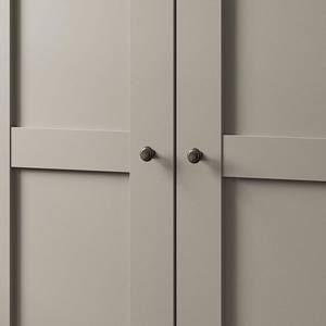 Drehtürenschrank Marlow Taupe - Breite: 150 cm - Ohne Spiegeltür/-en