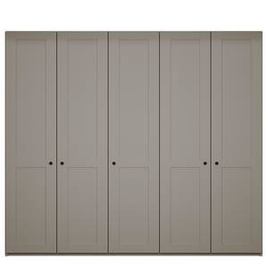 Drehtürenschrank Marlow Taupe - Breite: 250 cm - Ohne Spiegeltür/-en