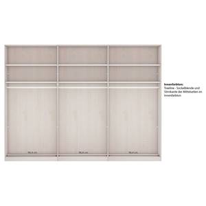 Schwebetürenschrank Marlow Taupe - Breite: 300 cm - 1 Spiegeltür