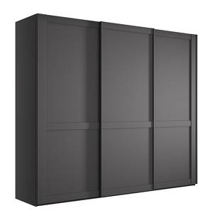 Schwebetürenschrank Marlow Graphit - Breite: 250 cm - Ohne Spiegeltür/-en